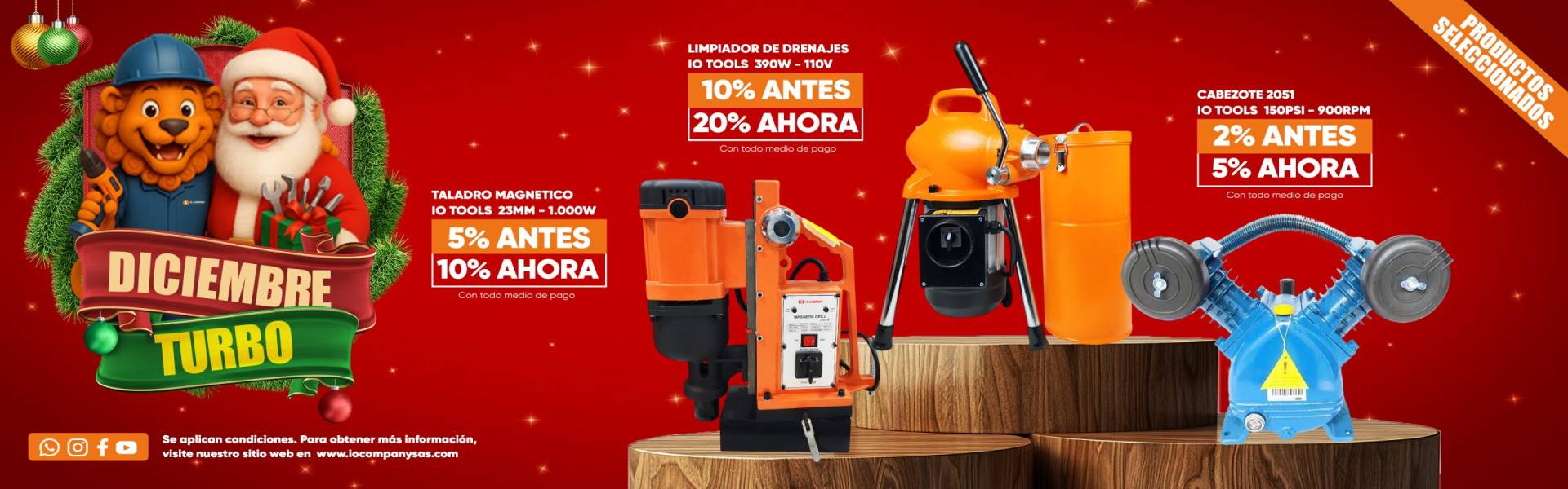 io company diciembre turbo