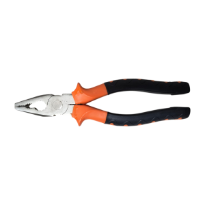 1168 ALICATE MANGO NEGRO/NARANJA INDUSTRIAL 8"