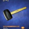 5901 Martillo Goma Mango Madera 24oz - Imagen 3