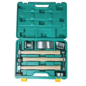 JUEGO MARTILLO LATONERIA ESTUCHE VERDE 7PCS 152023