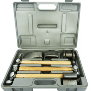 JUEGO MARTILLO LATONERIA ESTUCHE GRIS PEQUEÑO X 7PCS 152023