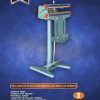Sellador De Bolsas Por Impulso Con Pedal De 350/8mm Psf-350/450