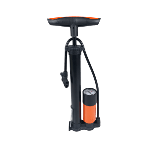 9050 BOMBA PARA INFLAR NEGRO NARANJA CON MANÓMETRO 38x420 MM - Imagen 3