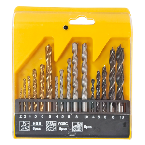 1205 JUEGO DE BROCAS X 16 PIZ