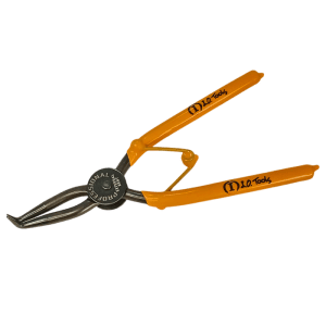 181A Pinza Saca Pin Externo Doblada Mango Naranja 1,5