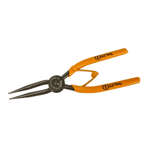 182A Pinza Saca Pin Interno Punta Recta Mango Naranja 1,5