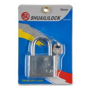 2764 Candado Plateado Shuaili Lock 50 Mm