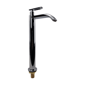 4076 GRIFERIA LAVAMANOS POSTE ALTO CASCADA CROMADO 2204BDL-036A