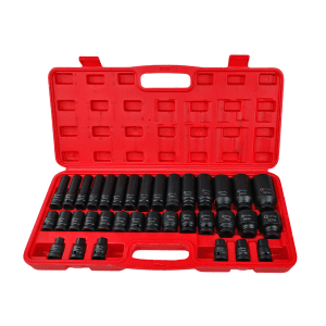 4504C Juego Copas Impacto Largas Y Cortas 1/2" X 35 Piz