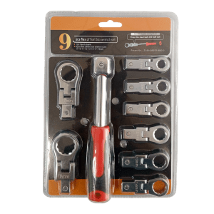 4540 JUEGO LLAVES DE TORSION FLEXIBLE X 9 PIZ