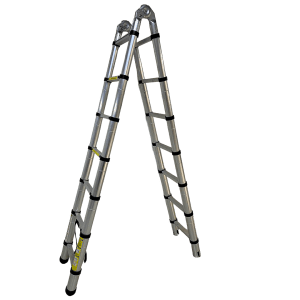 5525 Escalera 4,4 Mts Desplegable Doble 6 Niveles