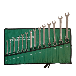5811C JUEGO LLAVES RATCHET X 14 PIZ 8-24 MM