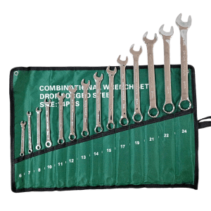 5814 Juego Llaves 6-24 Mm X 14 Piz Estuche Verde