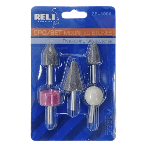5912 PIEDRAS MONTADAS DE 1/4" SET X 5 PIZ