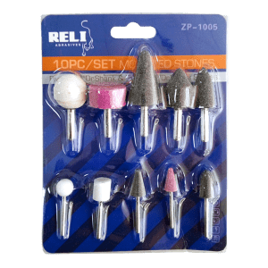 5914 Piedras Montadas De 1/4" Y 1/8" Set X 10 Pzas