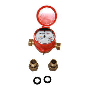 5925D Medidor De Agua Rojo 90