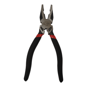 6098 Alicate Negro Naranja 8"