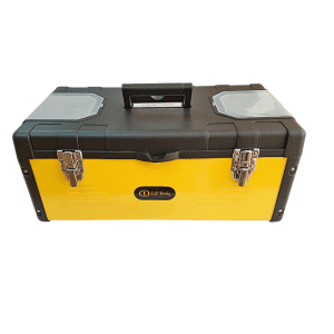 7020 Caja De Herramientas Metálica Amarilla 22"