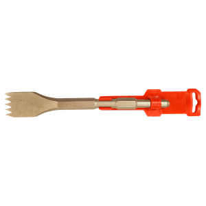 7593 Cincel Dentado Rojo 40x250 Mm