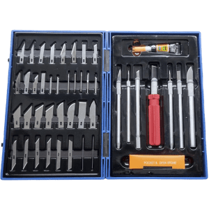 8069 JUEGO CUCHILLOS DE PRESICION X 51 PIZ