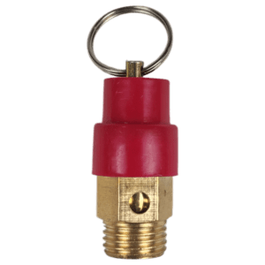 C023 VALVULA DE SEGURIDAD ROJA