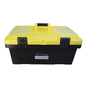 0623A CAJA DE HERRAMIENTA PLASTICA AMARILLA 20" - Imagen 3