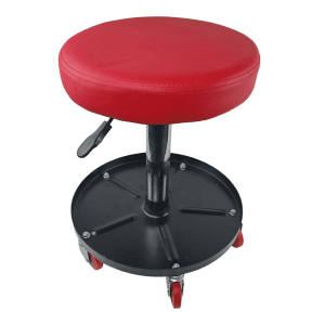1568B SILLA REDONDA PARA MECANICO HIDRAULICA 33 CM X 7 CM CON RUEDAS