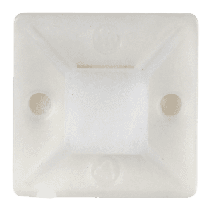 5492 SOPORTE AUTOADHESIVO PARA BRIDAS DE CABLES 40 X 40 MM X 100 PIZ - Imagen 3