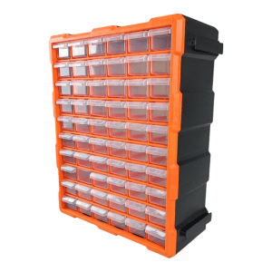 5820A ORGANIZADOR PLASTICO MJ1060D X 60 GAVETAS - Imagen 2