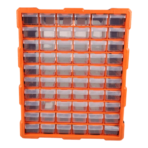 5820A ORGANIZADOR PLASTICO MJ1060D X 60 GAVETAS