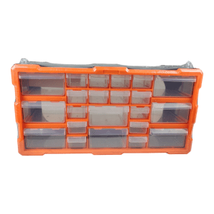 5820C ORGANIZADOR PLASTICO MJ10503I X 22 GAVETAS