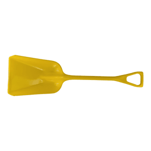 9211A PALA PLASTICA ANTICHISPA CARBONERA AMARILLA
