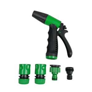 9774 PISTOLA DE RIEGO PARA JARDIN MANGUERA X 5 PIZ HL168A