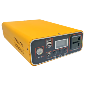 power bank movil ly-300w-ac-m con panel solar 40w 18v