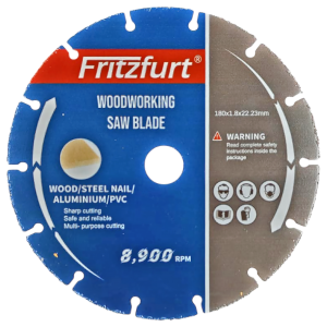 Disco diamantado industrial Fritz 180x22,23mm