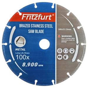 7571B DISCO DIAMANTADO FRITZ PARA METAL (180X22,23MM)