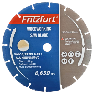 disco diamantado fritz para carpinteria