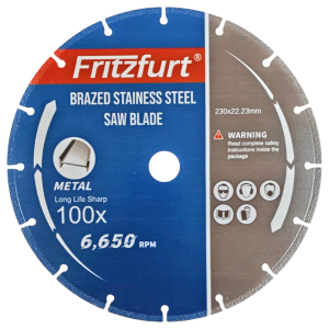 DISCO DIAMANTADO FRITZ PARA METAL 230X22,23MM