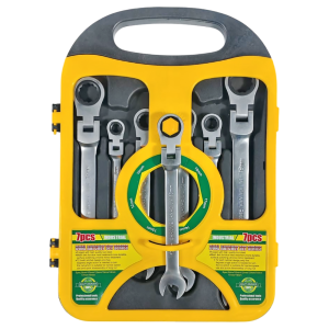 JUEGO LLAVES RATCHET FLEXIBLE X 7 PIZ