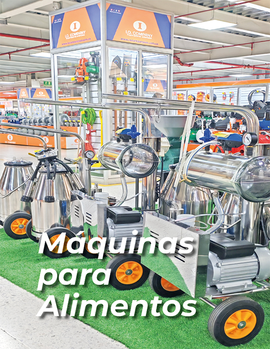 máquinas para alimentos